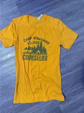 Camp Nightwing Counselor Graphic Tee - Yellow
